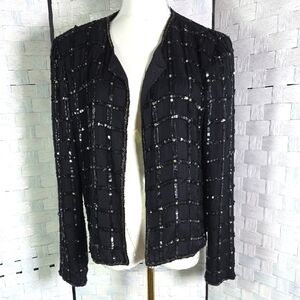Vintage Papell Boutique Sequin Blazer